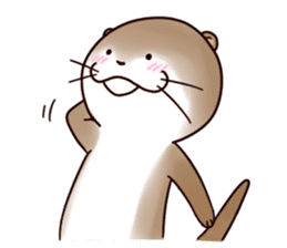 Funny Otter Kawauso-san's Special sticker #2080458