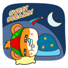 Bola, the funny and happy hamster sticker #2080943