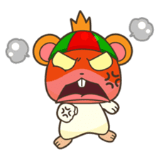 Bola, the funny and happy hamster sticker #2080952