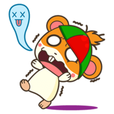 Bola, the funny and happy hamster sticker #2080962