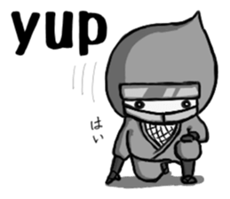 English internet slang SAMURAI,NINJA sticker #2081966