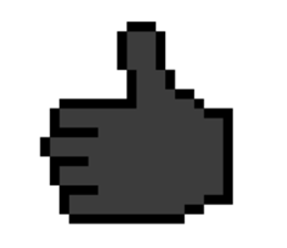 Werewolf Sticker of dot picture. sticker #2082629