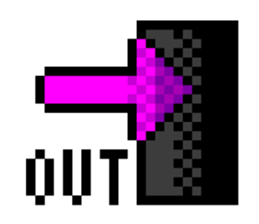 Werewolf Sticker of dot picture. sticker #2082650