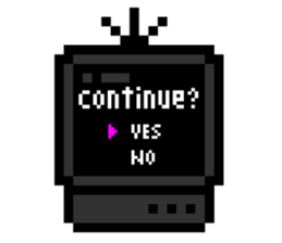 Werewolf Sticker of dot picture. sticker #2082660