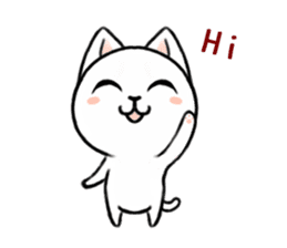 Muta's cat world sticker #2083156