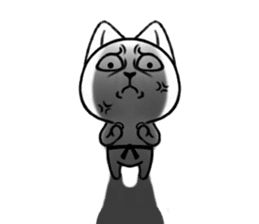 Muta's cat world sticker #2083162