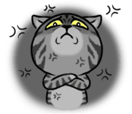 Muta's cat world sticker #2083172