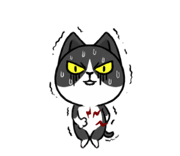 Muta's cat world sticker #2083176