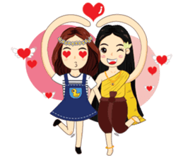 Two Girls | (Eng Ver.) sticker #2084455