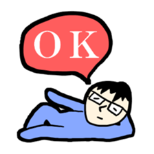 Cute husband sticker #2084469