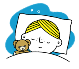 Little boy's holiday sticker #2084705