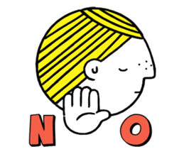 Little boy's holiday sticker #2084711