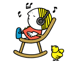 Little boy's holiday sticker #2084727