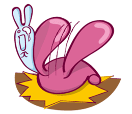 Come make friends with Cry B rabbit!!! sticker #2084785