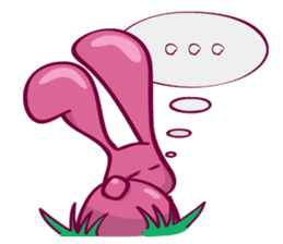Come make friends with Cry B rabbit!!! sticker #2084788