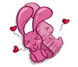 Come make friends with Cry B rabbit!!! sticker #2084795
