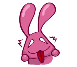 Come make friends with Cry B rabbit!!! sticker #2084797