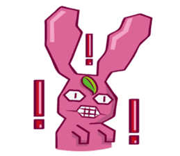 Come make friends with Cry B rabbit!!! sticker #2084801