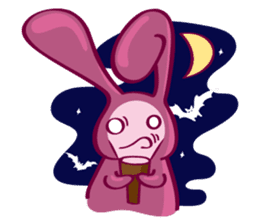 Come make friends with Cry B rabbit!!! sticker #2084804