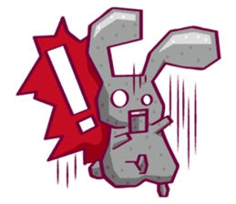 Come make friends with Cry B rabbit!!! sticker #2084807