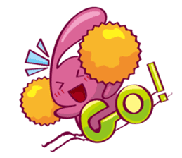 Come make friends with Cry B rabbit!!! sticker #2084820