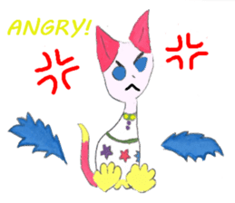 The story of my cute cat , Miria sticker #2084831