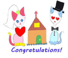 The story of my cute cat , Miria sticker #2084838