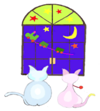 The story of my cute cat , Miria sticker #2084851