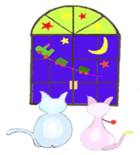 The story of my cute cat , Miria sticker #2084851