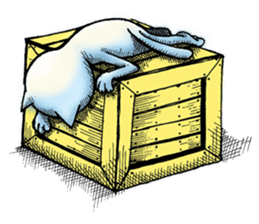 The kitty masker sticker #2084902