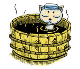 The kitty masker sticker #2084904