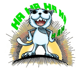 The kitty masker sticker #2084909