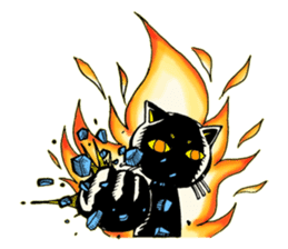 The kitty masker sticker #2084910