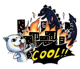 The kitty masker sticker #2084913