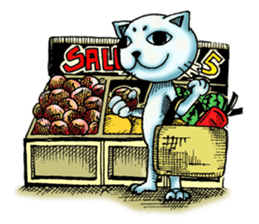 The kitty masker sticker #2084916