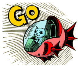 The kitty masker sticker #2084927