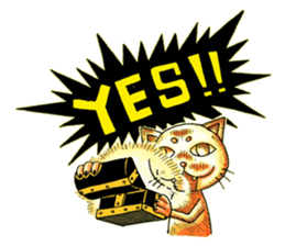 The kitty masker sticker #2084937