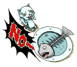 The kitty masker sticker #2084938