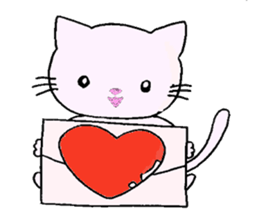 cute cat by Miko sticker #2085190