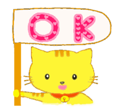 cute cat by Miko sticker #2085199