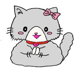 cute cat by Miko sticker #2085203