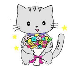 cute cat by Miko sticker #2085212