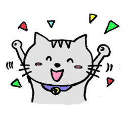 cute cat by Miko sticker #2085214