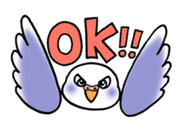 "Daily Budgerigar" With bird 04 sticker #2085343