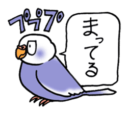 "Daily Budgerigar" With bird 04 sticker #2085355