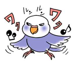 "Daily Budgerigar" With bird 04 sticker #2085359