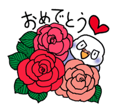 "Daily Budgerigar" With bird 04 sticker #2085360