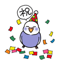 "Daily Budgerigar" With bird 04 sticker #2085368