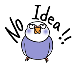 "Daily Budgerigar" With bird 04 sticker #2085371