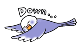 "Daily Budgerigar" With bird 04 sticker #2085377